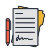 Advertising plan icon